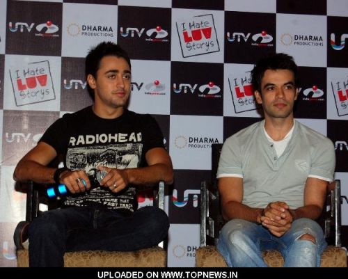 Imran Khan and Punit Malhotra at UTV India Games Launch Movie -I Hate Luv Storys